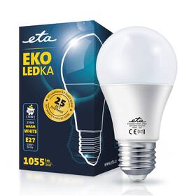 LED žiarovka ETA EKO LEDka klasik 11W, E27, teplá biela 

