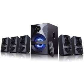 Reproduktory Fenda F&D F3800X 5.1, bluetooth, rádio, USB, SD, diaľkové ovládanie čierna farba
