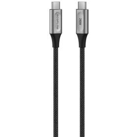 Kábel EcoFlow RAPID Pro USB-C/USB-C, 240W, 1,8m sivý

