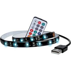 LED pásik Solight pre TV, 2x 50cm, RGB, USB, diaľkový ovládač 
