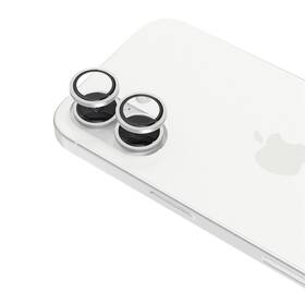 Ochranné sklo šošovky fotoaparátu Epico Aluminium Lens Protectors na Apple iPhone 17 strieborné

