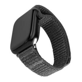 Remienok FIXED Nylon Strap na Apple Watch 38/40/41mm sivý


