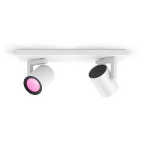 Bodové svietidlo Philips Argenta White and Color Ambiance 2 Spot biele


