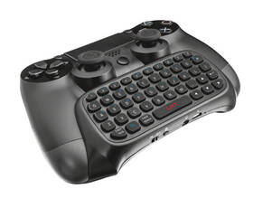 Klávesnica Trust GXT 252 pro PS4, US čierna

