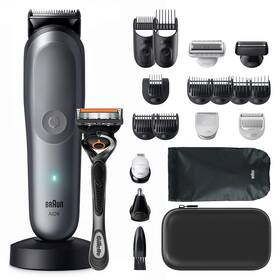 Zastrihávač multifunkčný Braun AIO9500 sivý

