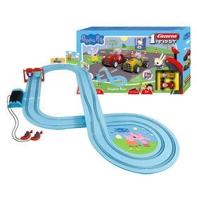 Autodráha Carrera FIRST - 63044 Prasátko Peppa 

