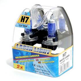 Autožiarovka Compass 12 V H7 55W WHITE LASER (2 ks) 

