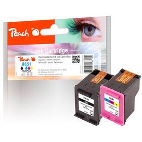 Cartridge Peach HP 651, MultiPack, 660/330 strán - CMYK 

