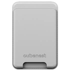 Peňaženka Cubenest Magnetic Wallet Stand sivá

