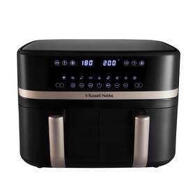 Fritéza teplovzdušná RUSSELL HOBBS 27680-56 Dual Basket, 9 l čierna

