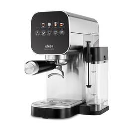 Pákový kávovar UFESA Sienna Latte čierny/nerez

