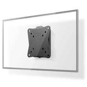 Držiak na TV Nedis pevný, pre uhlopriečky 13" až 27", nosnosť 30 kg čierny

