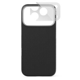 Kryt na mobil Epico UNUM SlimAramid Mag+ Apple iPhone 17 Pro / 18 Pro Qi2 & MagSafe čierny

