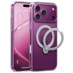 Kryt na mobil Torras Ostand Q3 Spin na Apple iPhone 18 Pro Max priehľadný

