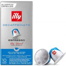 Kapsuly pre espressá Illy Decaffeinato (10 ks) 

