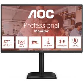 Monitor AOC Q27E4CV čierny

