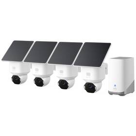 IP kamera Anker eufy E42 (4 ks + HomeBase 3) biela

