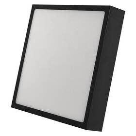 LED stropné svietidlo EMOS Nexxo, štvorec, 21W, CCT čierne

