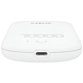Powerbank Celly MAG 10000 mAh biela

