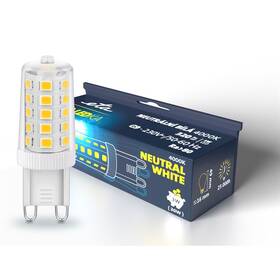 LED žiarovka ETA EKO LEDka bodová 3W, G9, neutrálna biela 

