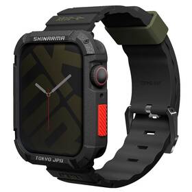 Remienok Skinarma Shokku na Apple Watch 45/44/42 mm čierny

