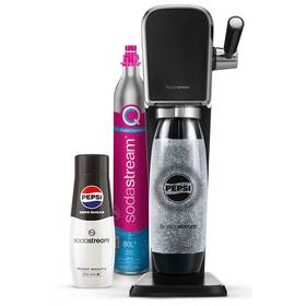 Výrobník sódovej vody SodaStream ART Black Pepsi Zero Mpack 

