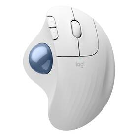Myš Logitech ERGO M575S Wireless Trackball biela

