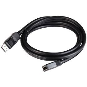 Kábel Club3D DisplayPort 1.4 HBR3 8K60Hz alebo 4K144Hz predlžovací, M/F, 2m čierny

