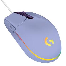 Myš Logitech G102 Lightsync fialová


