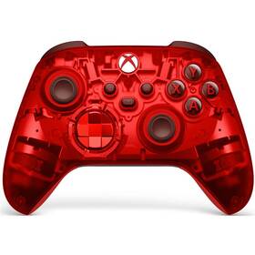 Bezdrôtový ovládač Microsoft Xbox Series - Pulse Cipher červená farba
