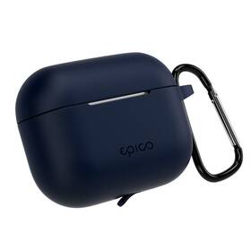 Puzdro Epico silikónové s karabínou pre AirPods Pro 3 

