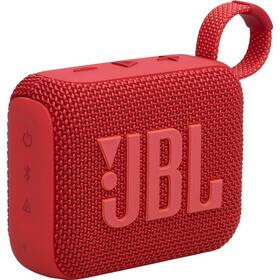 Prenosný reproduktor JBL GO 4 červený

