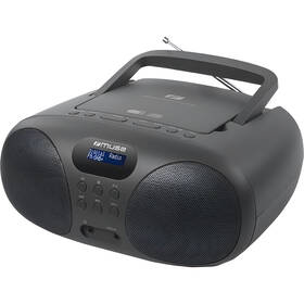 Rádioprijímač DAB+/CD MUSE M-208DB čierny

