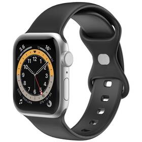 Remienok Celly silikonový na Apple Watch 38/40/41 mm čierny

