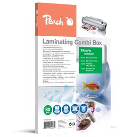 Laminovacie fólie Peach Combi Box 25 ks 

