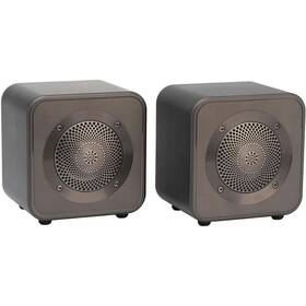Prenosný reproduktor Mitchell Acoustics uStream Go! 2 ks sivý

