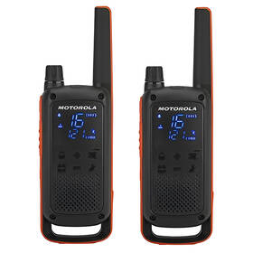 Vysielačky Motorola TLKR T82 čierne/oranžové

