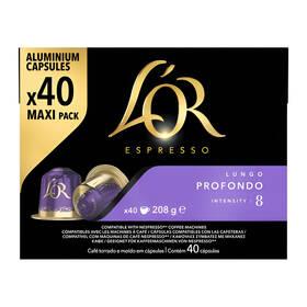 Kapsuly pre espressá L’OR Lungo Profondo (40 ks) 

