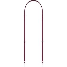 Popruh na krk Apple Crossbody burgundsky červený 

