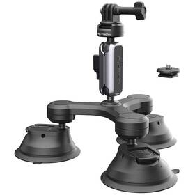 Držiak PGYTECH CapLock Three-arm Suction Mount čierny

