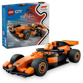 Stavebnica LEGO® City 60442 Jazdec F1® s pretekárskym autom McLaren 

