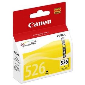 Cartridge Canon CLI-526Y, 9ml  - originální žltá

