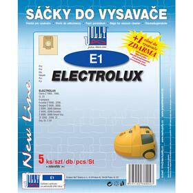 Vrecká pre vysávače Jolly E 1 (5 ks) 

