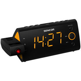 Rádiobudík Sencor SRC 330 OR čierny/oranžový

