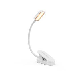 LED svetlo Cubenest LTW02WT s klipom, nabíjacia, stmievateľná biele

