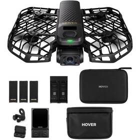 Dron HOVERAir X1 Pro Max Ultimate Cycling Kit čierny