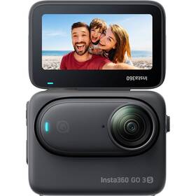Outdoorová kamera Insta360 GO 3S - 64GB čierny

