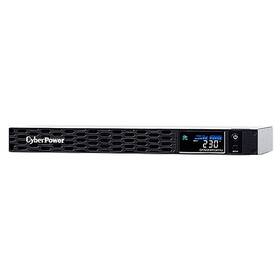 Záložný zdroj CyberPower PFC SineWave LCD GP 700VA/420W, 1U, Rack, hl. 230 mm čierny

