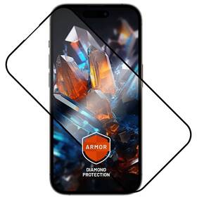 Tvrdené sklo FIXED Armor s Anti-dust aplikátorom na Apple iPhone 14 Pro čierne

