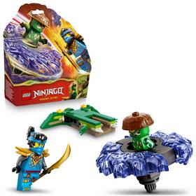 Stavebnica LEGO® NINJAGO® 71849 Nya vs. spinner mutantnej príšery 

